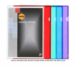 LETTER FILE MARBIG A4 ULTRA PP CLEAR