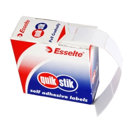 LABEL QUIK STIK DISP 13X19 WHITE