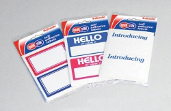 LABEL QUIK STIK DISP 48X63 HELLO HOSPITALITY