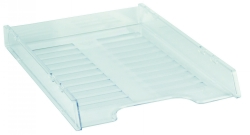 DOCUMENT TRAY ITALPLAST A4 SLIMLINE MULTI FIT CLEAR