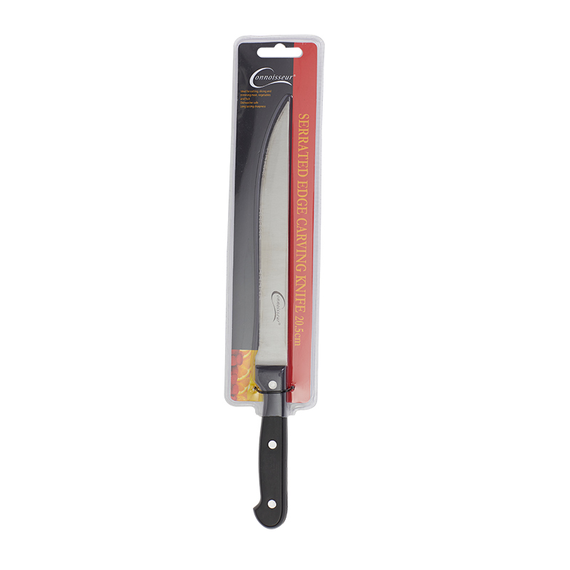 SP- KNIVES CONNOISSEUR CARVING 20CM SERATED