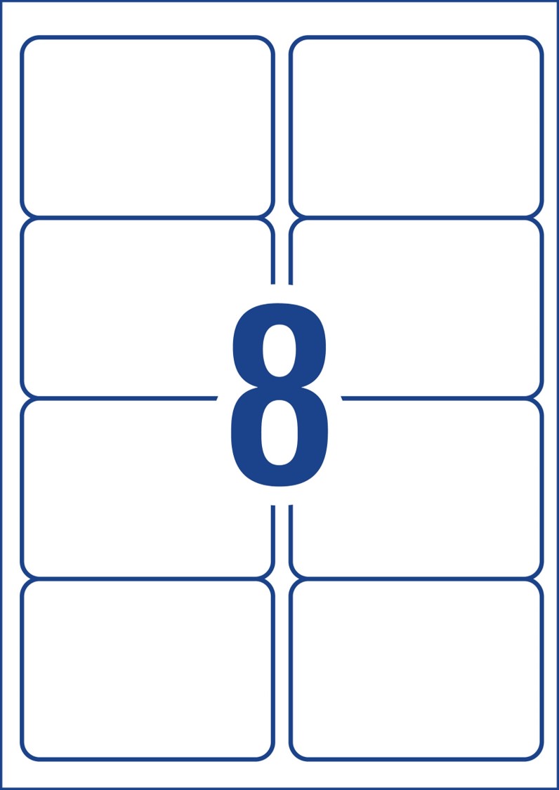 SP- LABELS AVERY L7070 HEAVY DUTY 8UP PK10