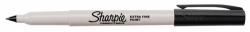 MARKER SHARPIE ULTRA FINE BLACK 0.3MM BX12