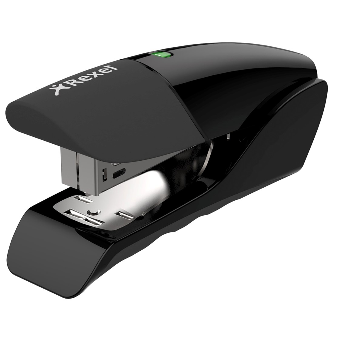 SP- STAPLER REXEL GAZELLE H/STRIP BLACK 25SHT