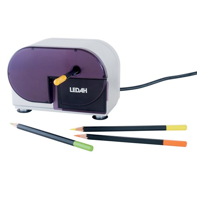 SHARPENER LEDAH 1-HOLE ELECTRIC