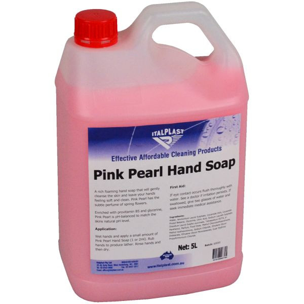 LIQUID SOAP ITALPLAST 5LT REFILL PINK