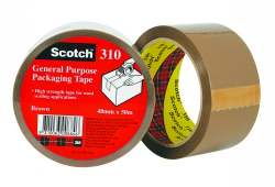 SP-TAPE PACKAGING SCOTCH 48MMX50M BROWN 310-1PK