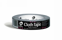 TAPE CLOTH WOTAN OLYMPIC 25MMX25M BLACK