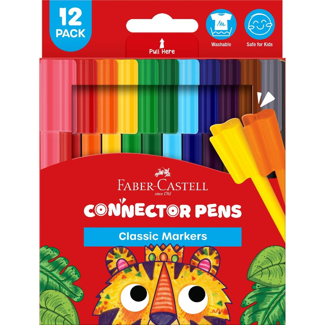 MARKER FABER-CASTELL CONNECTOR PENS WLT12