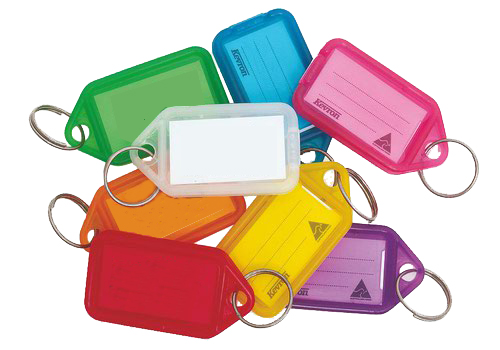 KEY TAGS KEVRON GIANT ASST COLOURS PK25