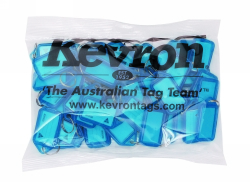KEY TAGS KEVRON BLUE PK50