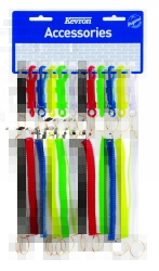 CARD HOLDER KEVRON EXPANDING COIL ASSORTED COLOURS