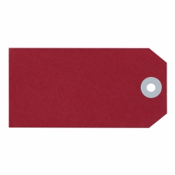 SP- SHIPPING TAGS AVERY SIZE 5 RED BX1000