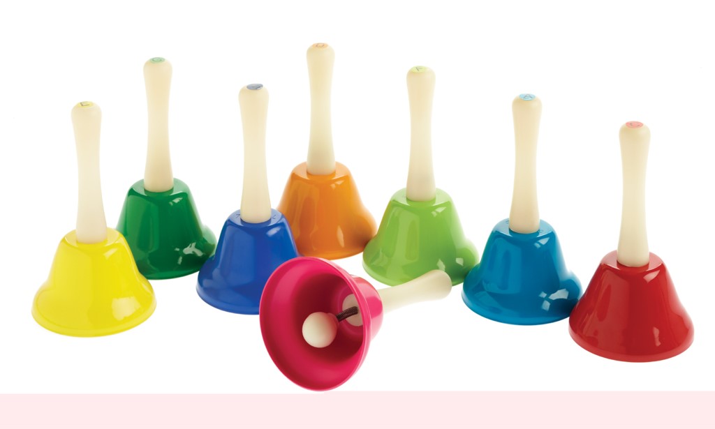 SP- MUSIC BELL 8 NOTES IN 8 COLOURS 140MM EC EDVANTAGE