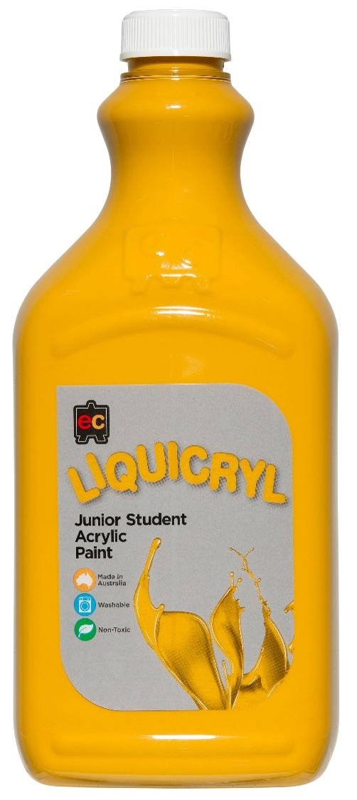 SP- PAINT EC 2L LIQUICRYL JUNIOR STUDENT ACRYLIC YELLOW OCHRE