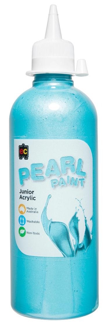 SP- PAINT PEARL BLUE JUNIOR ACRYLIC 500ML NON-TOXIC LIQUICRYL EDVANTAGE