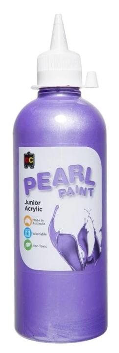 SP- PAINT PEARL VIOLET JUNIOR ACRYLIC 500ML NON-TOXIC LIQUICRYL EDVANTAGE