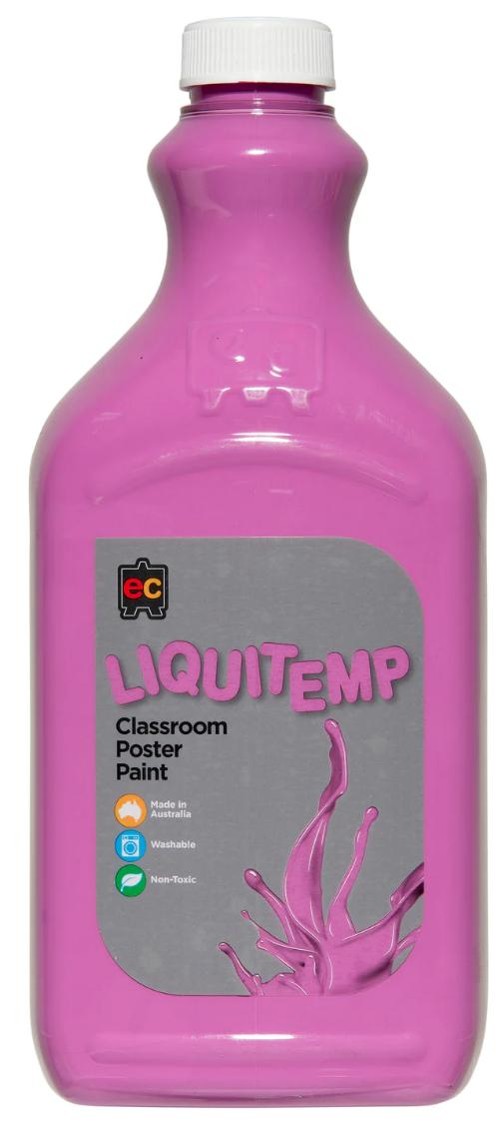 SP- PAINT POSTER PAINT LILAC 2L LIQUITEMP NON-TOXIC WATER BASED EDVANTAGE