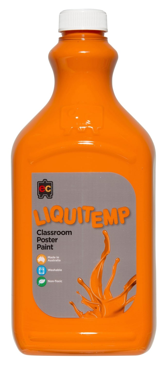 SP- PAINT EC 2L LIQUITEMP POSTER ORANGE