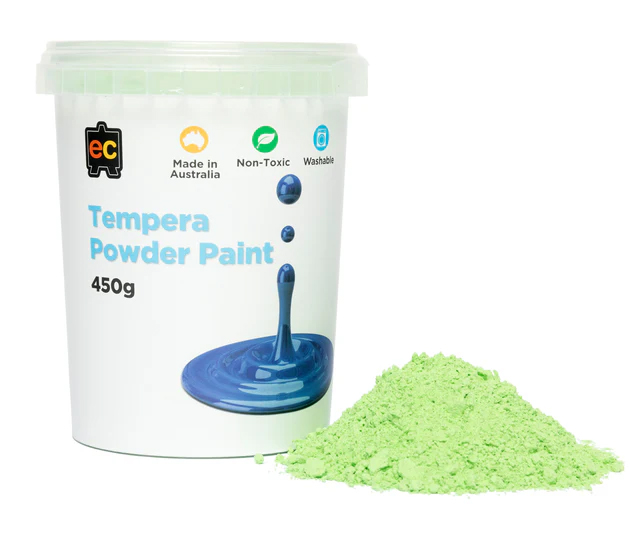 SP- PAINT WATERCOLOUR BRILLIANT GREEN 8KG TEMPERA POWDER EDVANTAGE