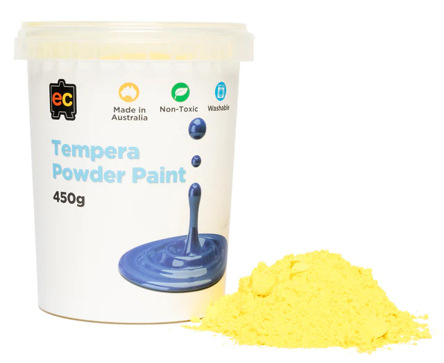 SP- PAINT WATERCOLOUR BRILLIANT YELLOW 8KG TEMPERA POWDER EDVANTAGE