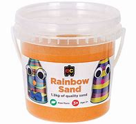 SP- SAND RAINBOW ORANGE 1.3KG NON TOXIC EDVANTAGE