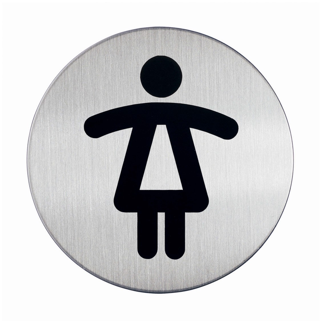 SP- SIGN DURABLE PICTOGRAM 83MM TOILET WOMEN