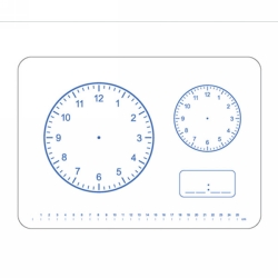 SP- WHITEBOARD JPM A4 EDUCATIONAL CLOCKS