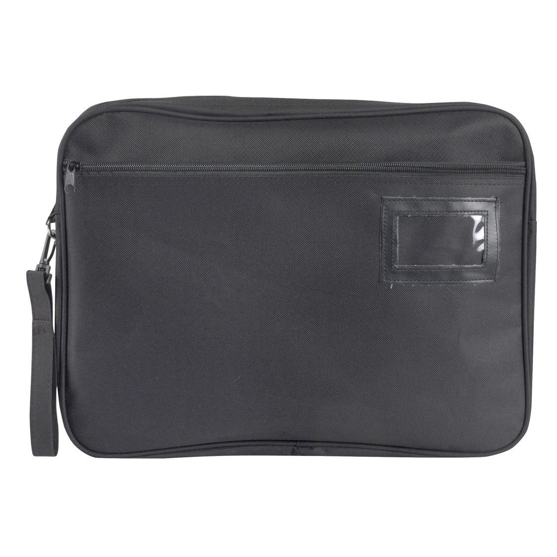 SP- SATCHEL MARBIG FABRIC ZIPPERED BLACK