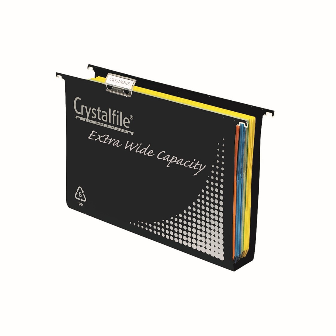 SP- SUSPENSION FILE CRYSTALFILE F/C PP EXTRA WIDE 50MM (10)