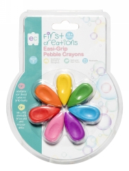 CRAYONS EASI-GRIP FIRST CREATIONS PEBBLE SET7