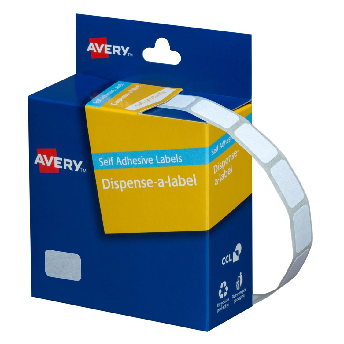 SP- AVERY DISPENSER MR1016 LABEL WHITE 1500