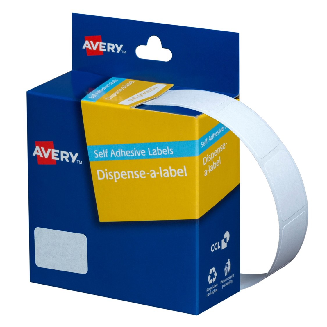 SP- AVERY DISPENSER MR1624 LABEL WHITE 800