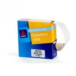 LABEL AVERY DISP 19X36 WHITE DMR1936W