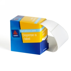LABEL AVERY DISP 89X43 WHITE DMR8943W