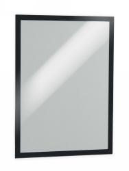 SIGN HOLDER DURAFRAME DURABLE A3 ADHESIVE BACK BLACK PK2