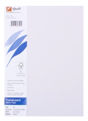 PAPER QUILL A4 VELLUM TRANSLUCENT 90GSM PK25