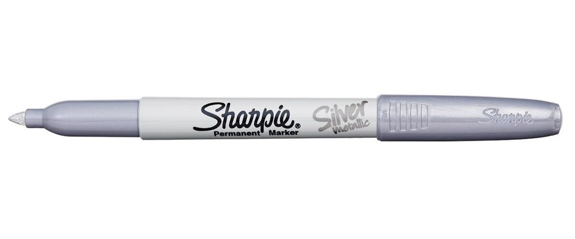MARKER SHARPIE METALLIC FINE SILVER