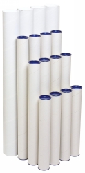 MAILING TUBE MARBIG 720X60MM WHITE