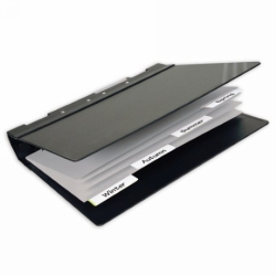 SP- INDEX TABS 3L 12X40MM WHITE PK48