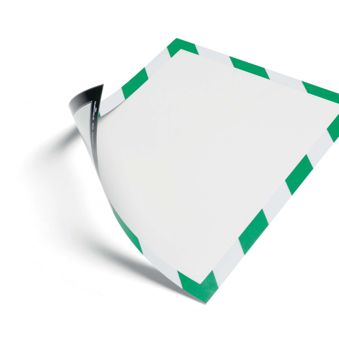 SP- DURAFRAME DURABLE A4 SECURITY GREEN/WHITE PK5