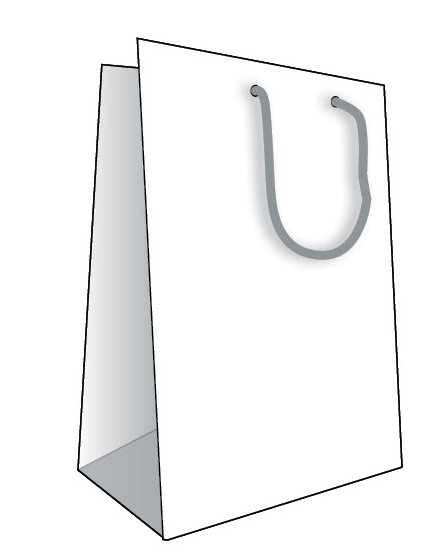GIFT BAG OZCORP JUMBO GLOSS WHITE