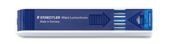 SP- LEADS STAEDTLER MARS LUMOCHROME 2MM BLUE