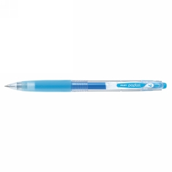 PEN PILOT 0.7MM POP'LOL RETRACTABLE GEL AQUA BLUE