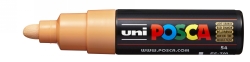 MARKER UNI POSCA PAINT PC7M BOLD BULLET TIP LIGHT ORANGE