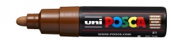SP- MARKER UNI POSCA PAINT PC7M BOLD BULLET TIP BROWN