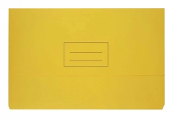 DOCUMENT WALLET BANTEX FC BOARD 240GSM YELLOW
