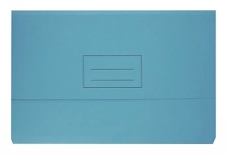 DOCUMENT WALLET BANTEX FC BOARD 240GSM LIGHT BLUE