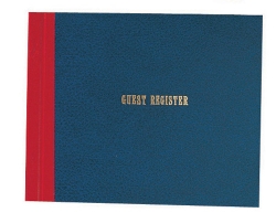GUEST REGISTER LODGERS BOOK ZIONS GREG