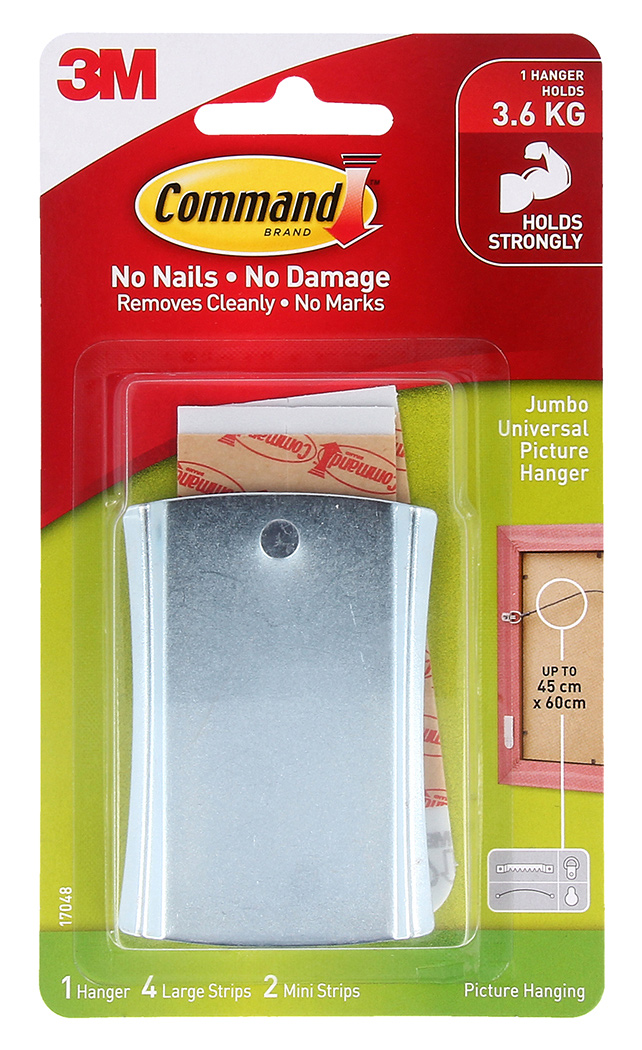 SP- PICTURE HANGER COMMAND STICKY NAIL WIRE-BACK HANGER